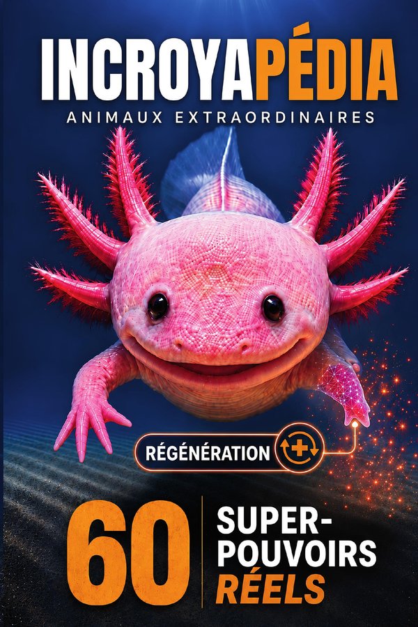 Couverture — Incroyapédia : 60 Super-Pouvoirs Réels