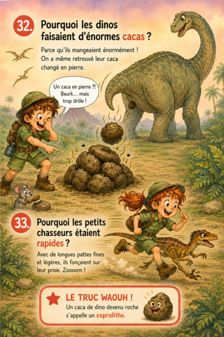 100 Pourquoi des Dinosaures — page intérieure 2