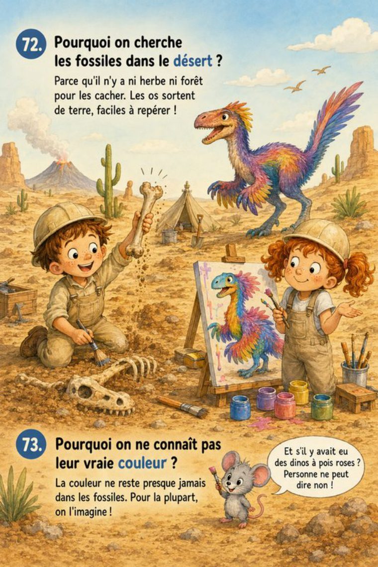 100 Pourquoi des Dinosaures — page intérieure 3