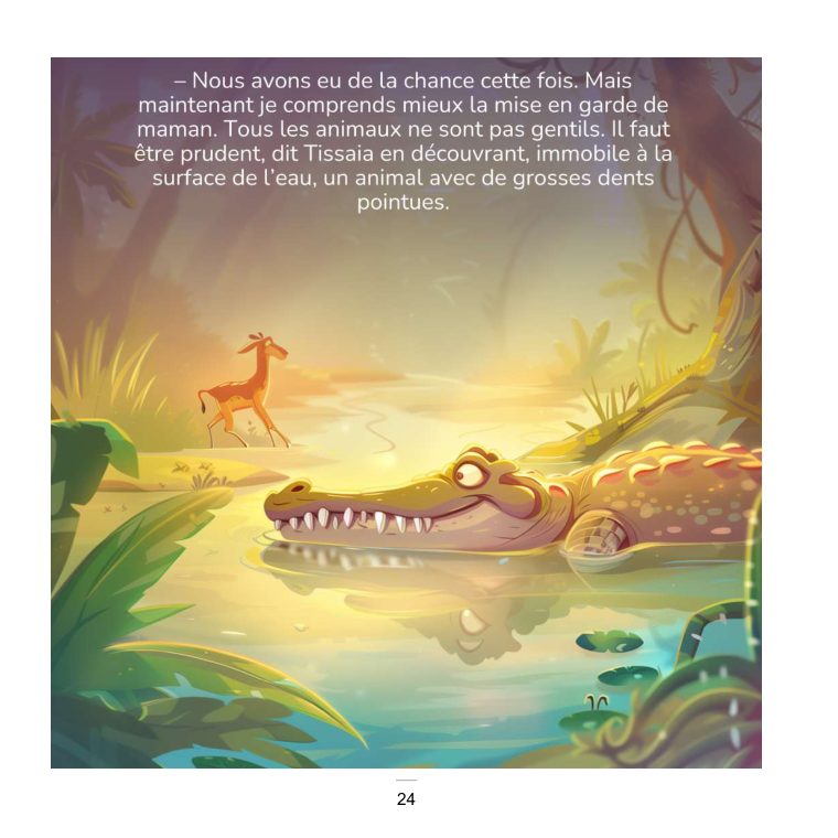 Pour toujours dans mon cœur, Petite girafe — page intérieure 3